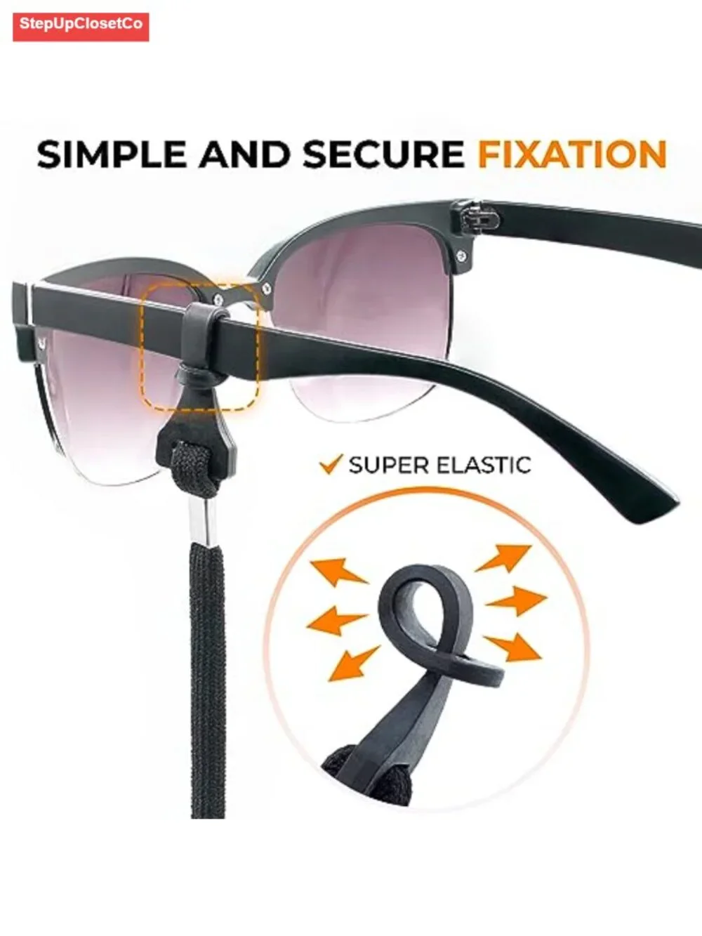 Eyeglass Holder Straps - 4 Pack Cord for Men and Women, Sunglass Lanyard Around